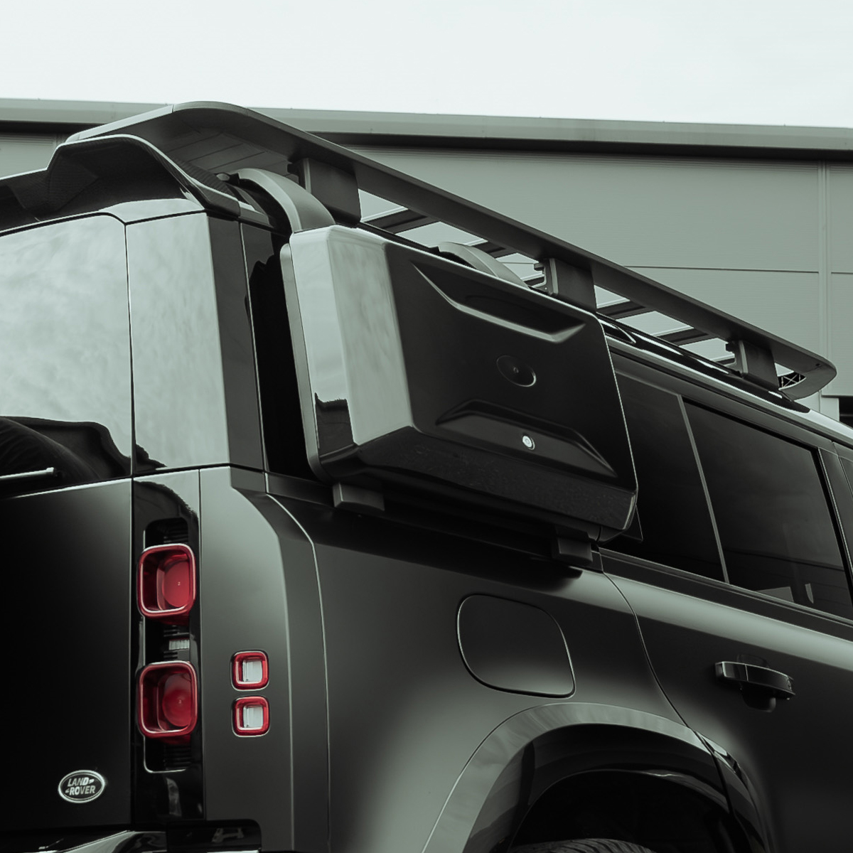 Gloss Black Side Pod for Land Rover Defender