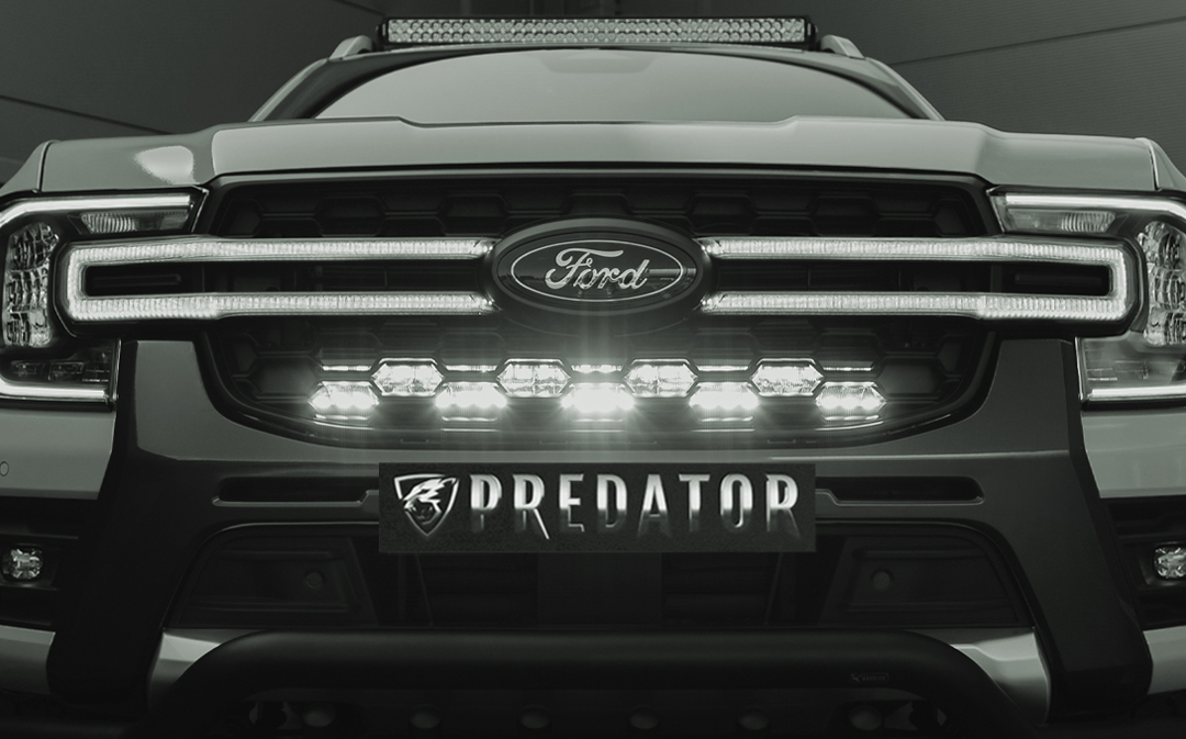 Ford Ranger 2023+ Behind Grille Light Bar by Predator