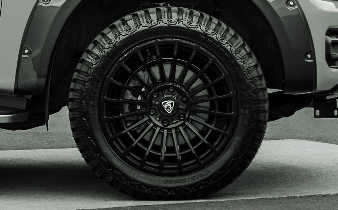 Matte Black Predator Iconic Alloy Wheels for 4x4s and Pickups