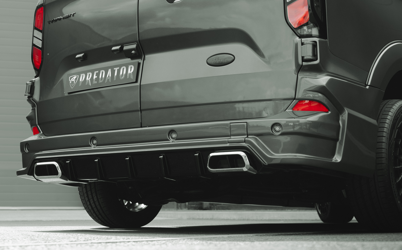 Rear Bumper Styling for Transit Custom 2023 Onwards